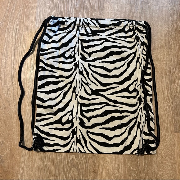 2 NEW Fleur-de-lis Drawstring Sack Bags - Picture 14 of 15